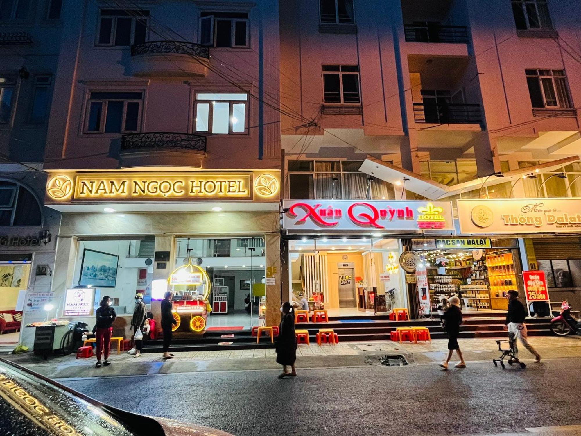 Отель Khach San Xuan Quynh Далат Экстерьер фото